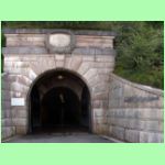 Vstup do přístupového tunelu pod Kehlsteinem