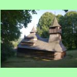 Lukov - dřevěný kostelík