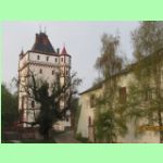vodárenská Bílá věž zámku Hradec nad Moravicí