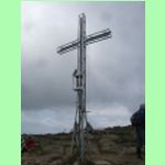 kříž na vrcholu Smerek (1222 m)