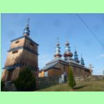 pravoslavný kostel v obci Komańcza