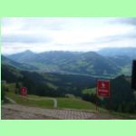 pohled do údolí Brixental a vrchol Hohe Salve