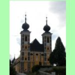 Frauenberg - barokní poutní kostel s kalvárií
