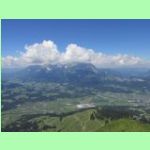 pohled z Kitzbüheler Hornu na Císařské pohoří