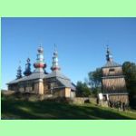 pravoslavný kostel se zvonicí v Komańcza